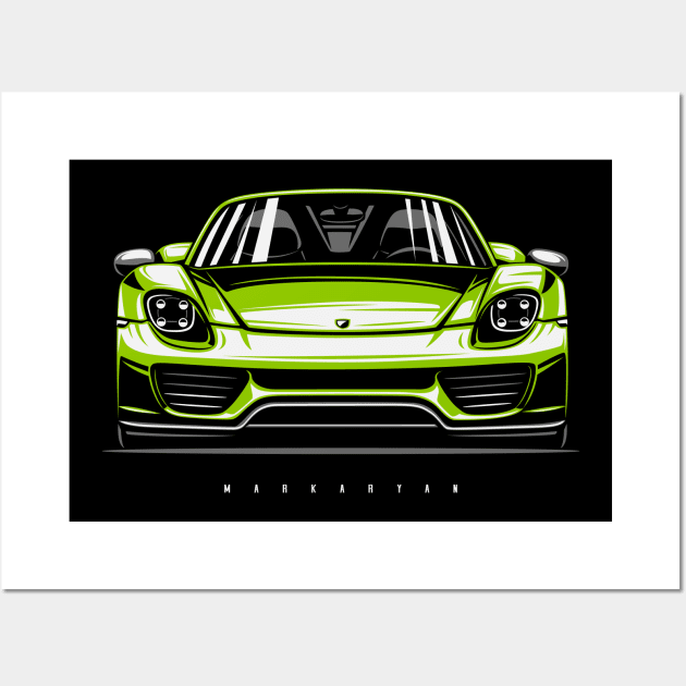 918 Spyder Hybrid Wall Art by Markaryan